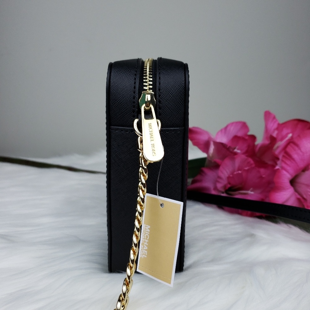 🌺NWT Michael Kors LG EW crossbody bag Black purse - Picture 2 of 7